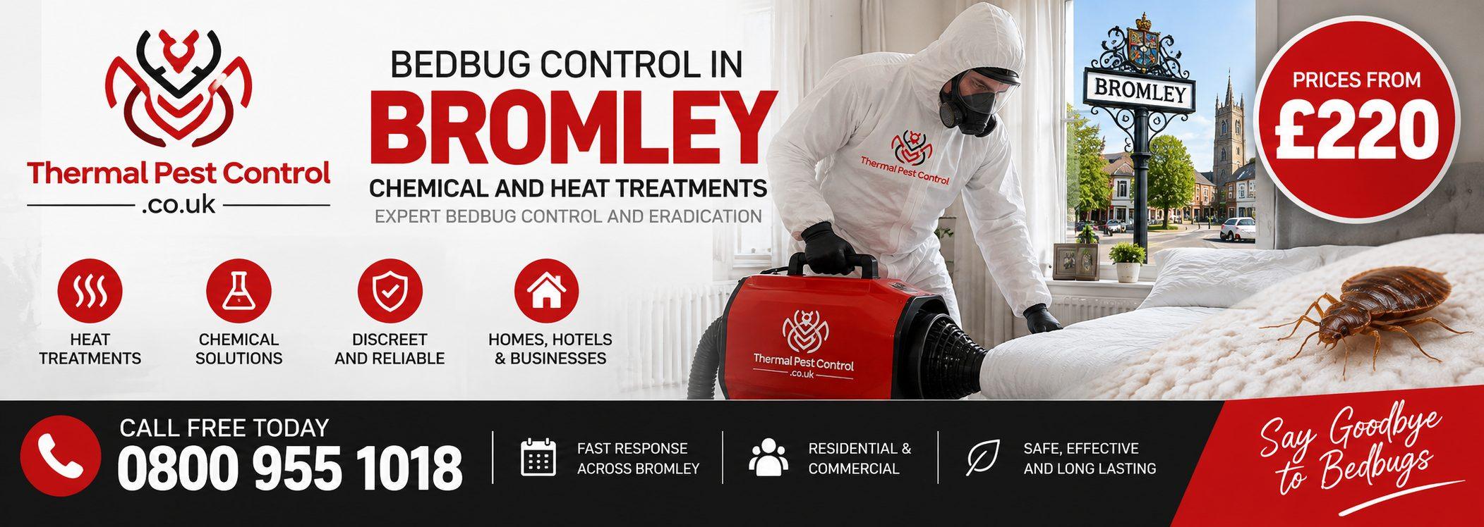 Thermal Pest Control &mdash; bedbug control in Bromley, chemical and heat treatments