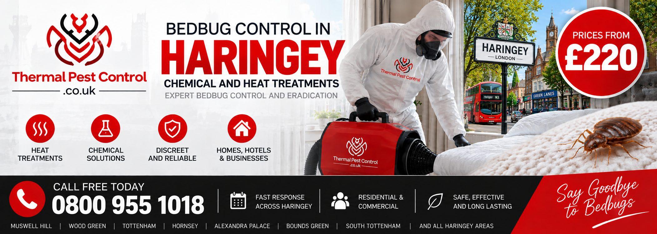 Thermal Pest Control &mdash; bedbug control in Haringey, chemical and heat treatments