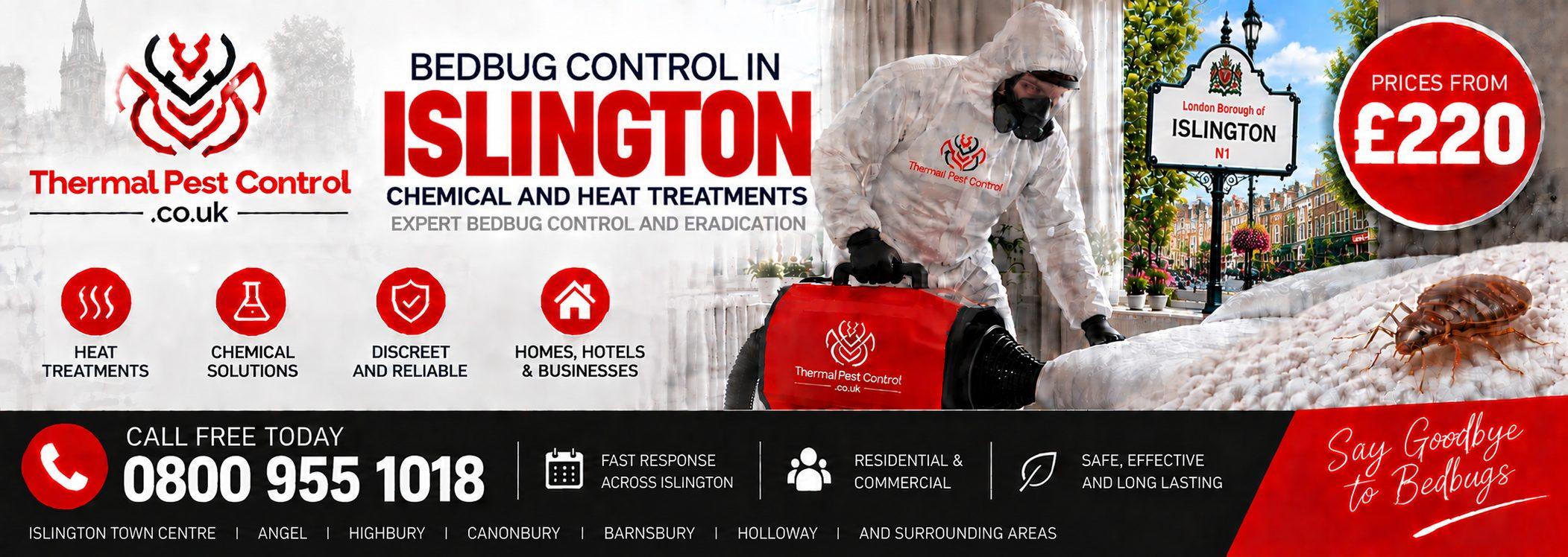 Thermal Pest Control &mdash; bedbug control in Islington, chemical and heat treatments