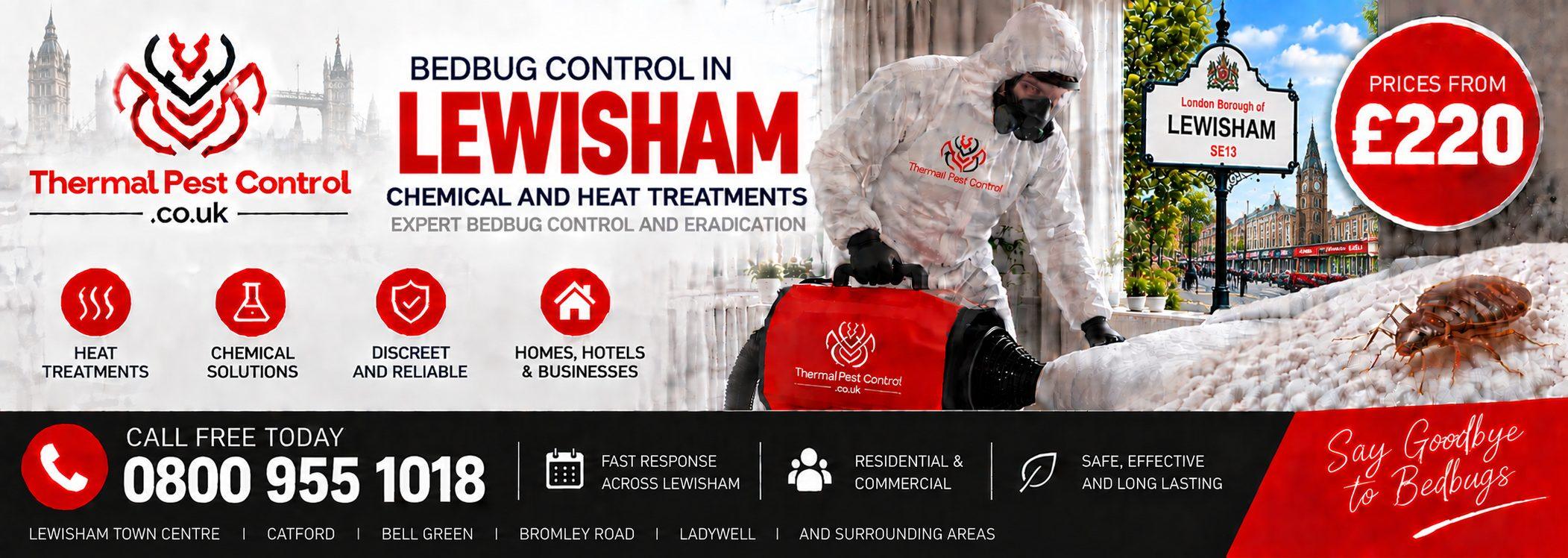 Thermal Pest Control &mdash; bedbug control in Lewisham, chemical and heat treatments